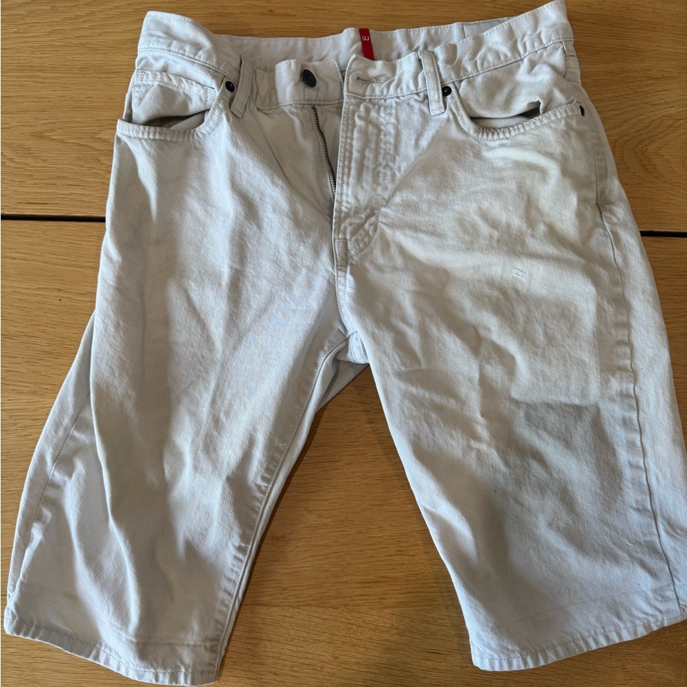 Uniqlo Men's Light Gray Jean Shorts